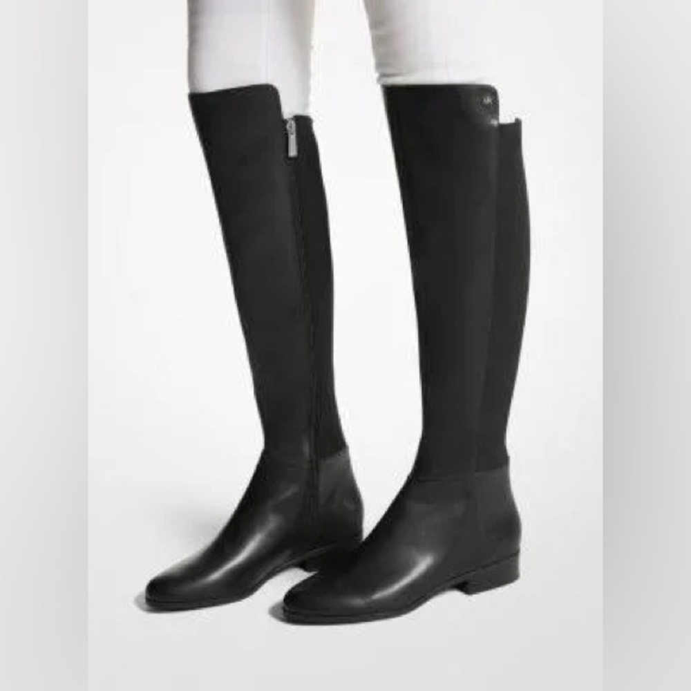 NEW Michael Kors Bromley Stretch Back Riding Boot